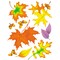 Eureka Fall Leaves Window Clings, 12 Sheets 836550 - alternate 2